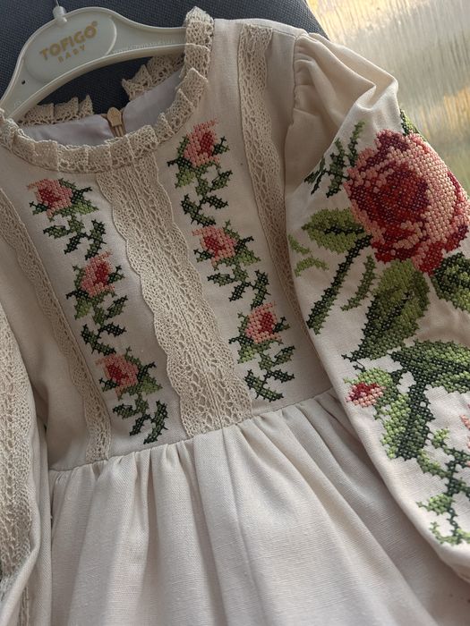 Продам нове вишиванн плаття для дівчинки, 98 р