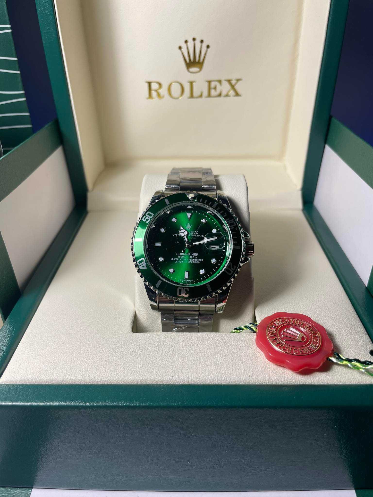 Promocja! Zegarek Rolex Submariner Hulk Date! 42mm AAA Zestaw