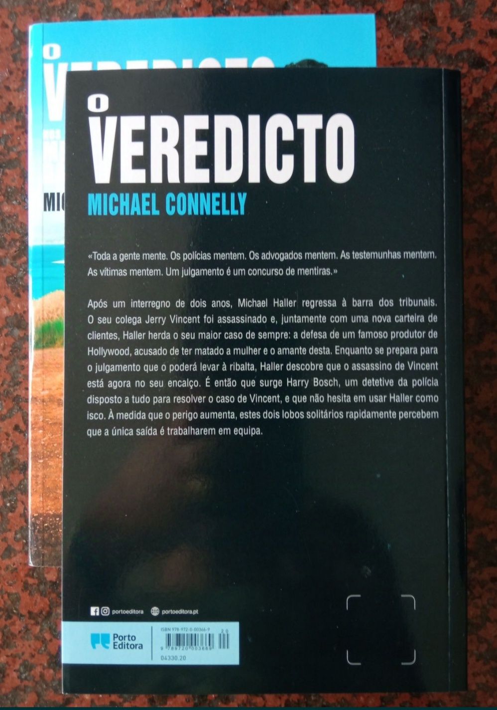 O Veredicto - Nos Meandros da Lei - de Michael Connelly - NOVO