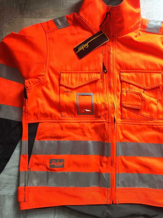 Snickers  kurtka High Vis Class 3 rozmiar XL w kolorze pomarańczowym