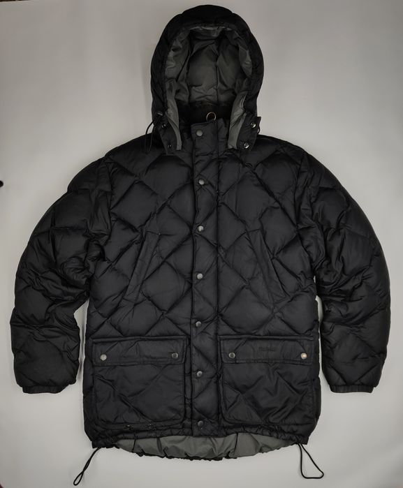 Парка чоловічя Barbour Explorer куртка пуховик L чорна