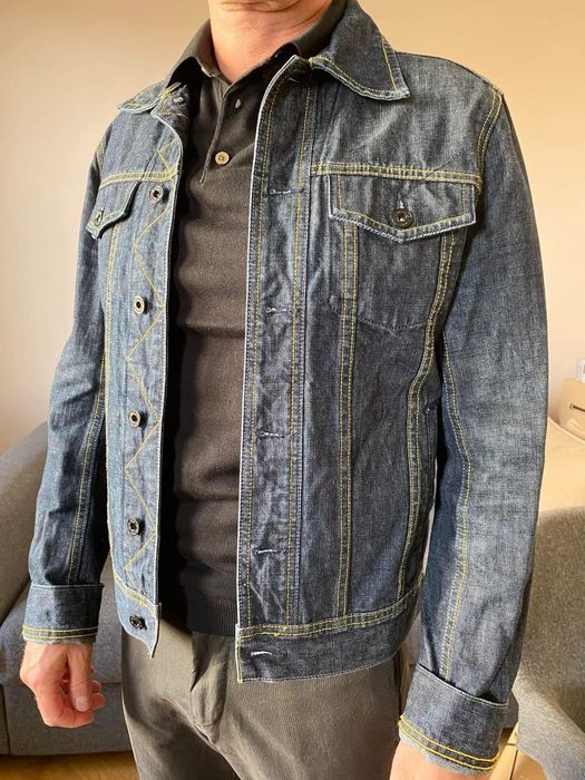 Kurtka męska jeans, 100% bawełniarizm. S, Clockhose