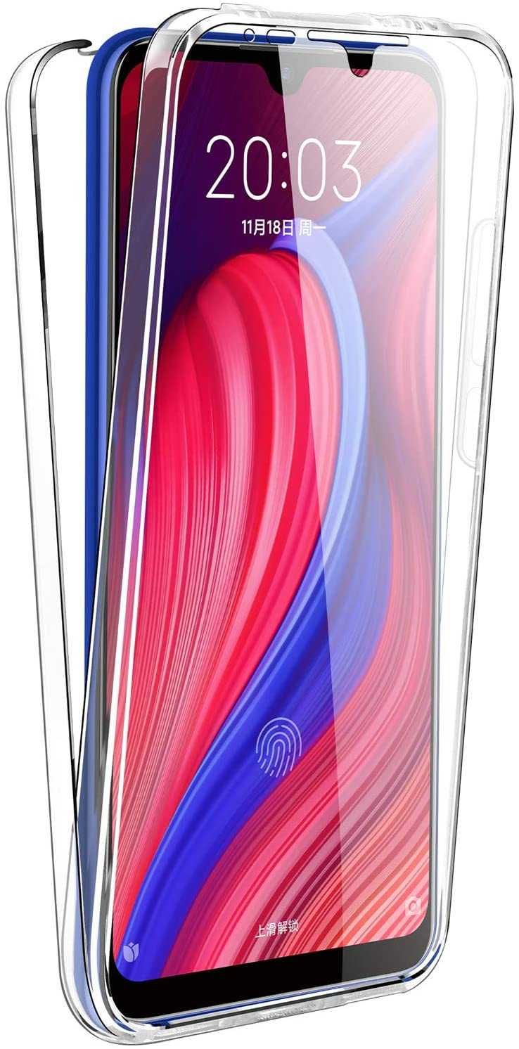 Capa para Xiaomi Redmi 7 - Capa completa [360°] (transparente)