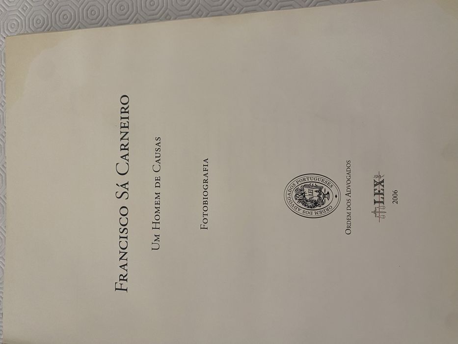 Livro de Fotobiografia de Francisco Sá Carneiro
