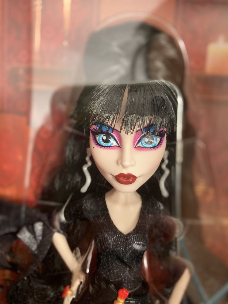 Lalka Elvira Mistress of the Dark Skullector Monster High Doll NIB