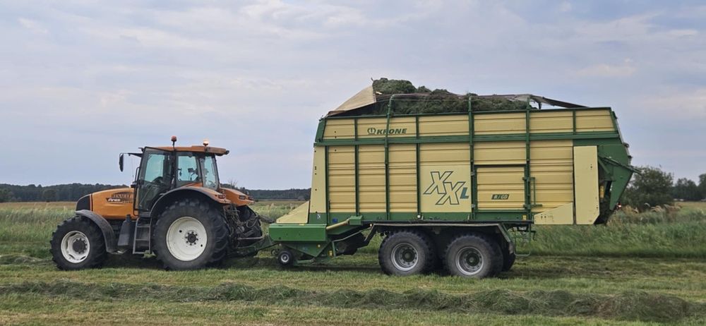 Przyczepa samozbierajaca Krone XXL sterowanie LS