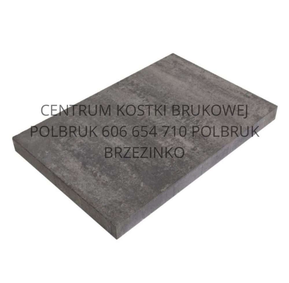 Płytka Polbruk Lamell 60x40x4,5 cm Nerino, Płyta Magna 50x75x8 nerino