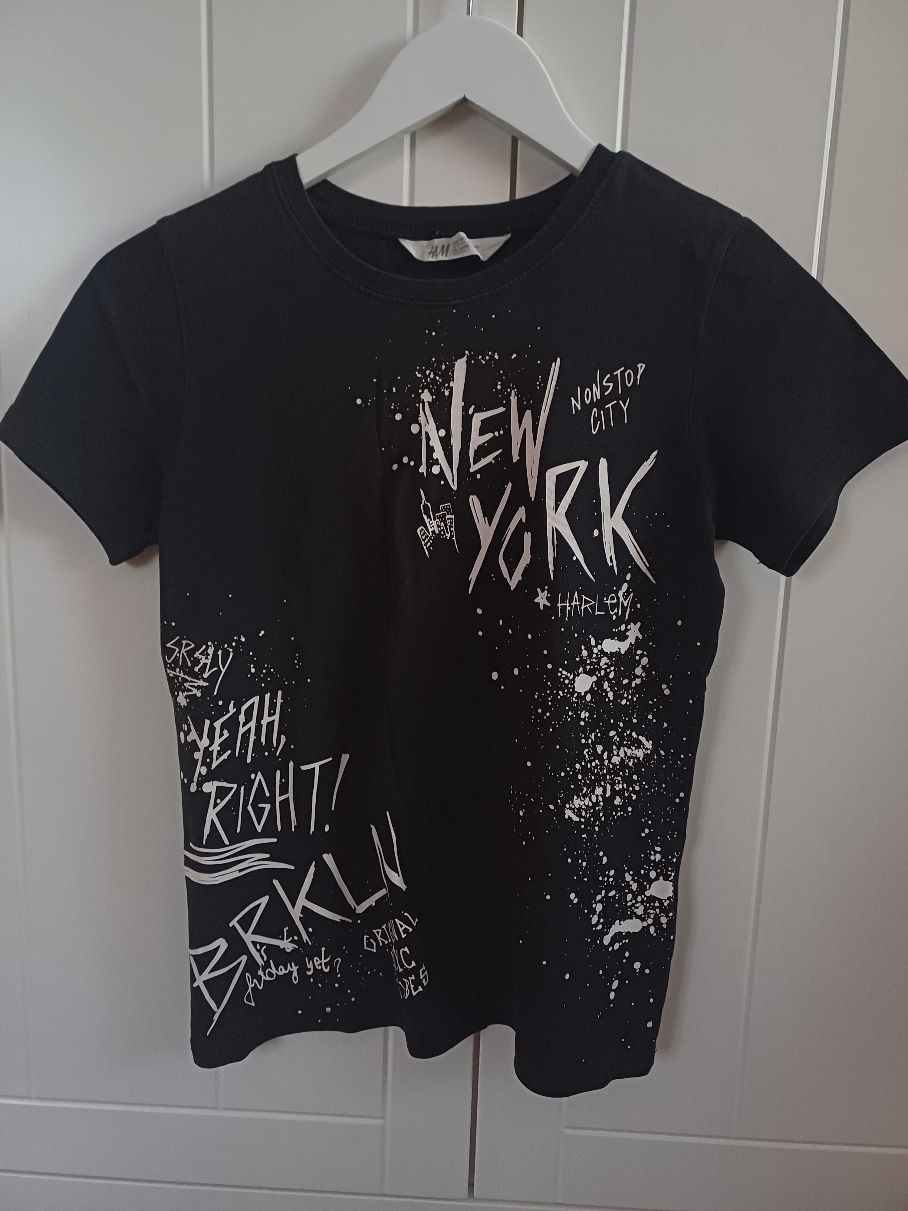 H&M koszulka T-shirt r. 134/140 super stan New York polecam!