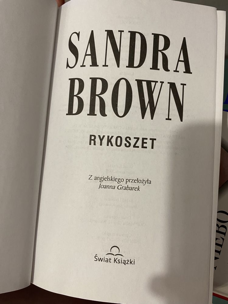 Książka Sandra Brown