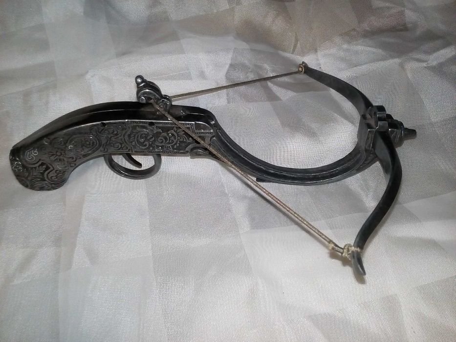 зажигалка арбалет 23 см. металл