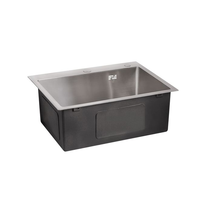 Мийка для кухні інтегрована Handmade H5045 3.0/1.0 мм Brushed Steel