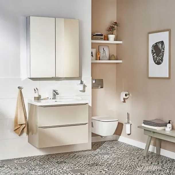 Szafka pod umywalkę Imandra 80cm TAUPE