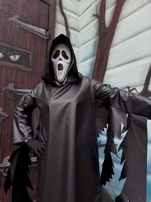 Костюм Крик,  карнавальный костюм на хеллоуин, костюм убийцы