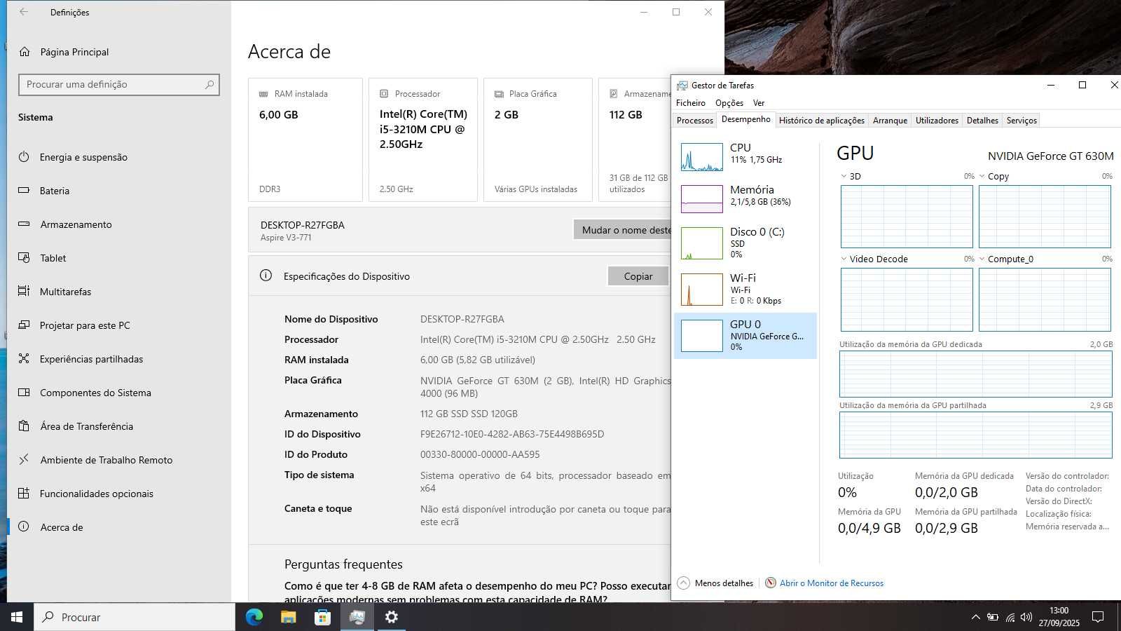 Notebook 17.3" ACER Nvidia