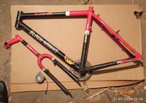 Rama aluminiowa MTB BLACK KNIGHT frameset