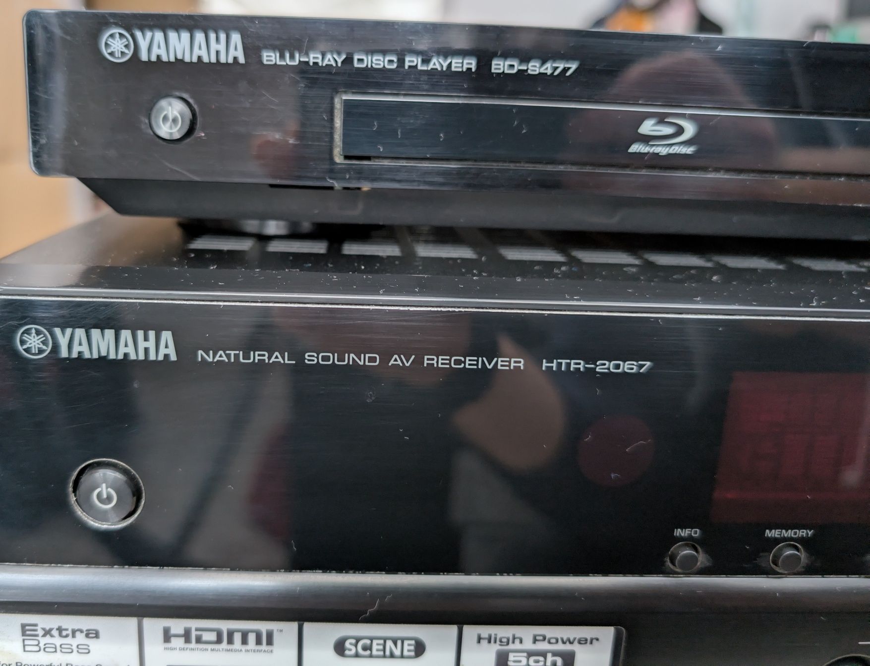 Kino domowe Yamaha + głośniki Onyx 200