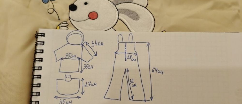 Комбінезон конверт на зиму цигейка куртка полукомбінезон