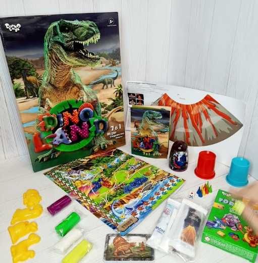 Набор творчества Единорог Динозавры Dino Land Pony Land 7в1 разные NEW