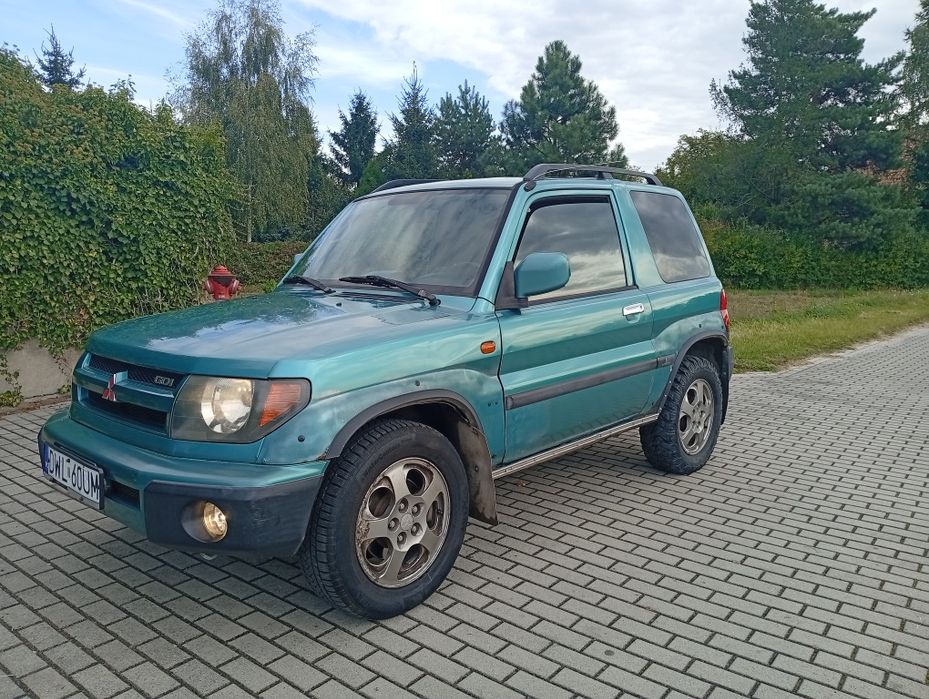 Mitsubishi Pajero pinin 4x4  1.8 benzyna-120 kM,klima,reduktor