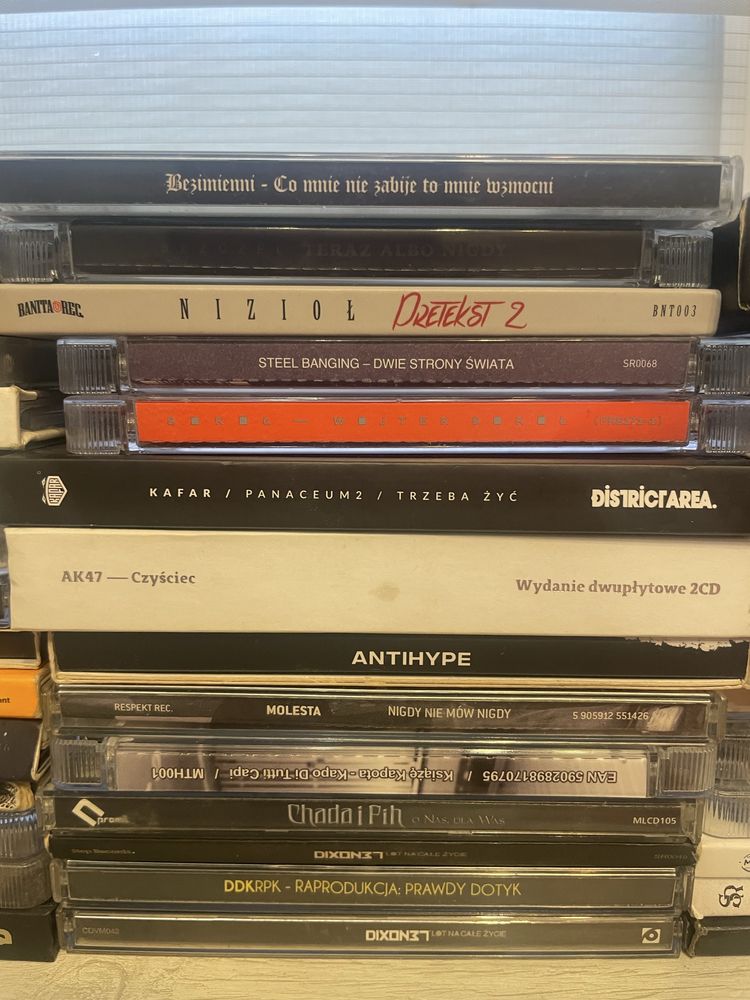 Rap płyty hip hop cd  hemp gru wwo sarius szpaku bonus sokol