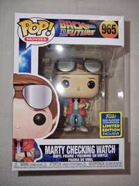 Back to the Future Marty Checking Watch (Vaulted) Funko