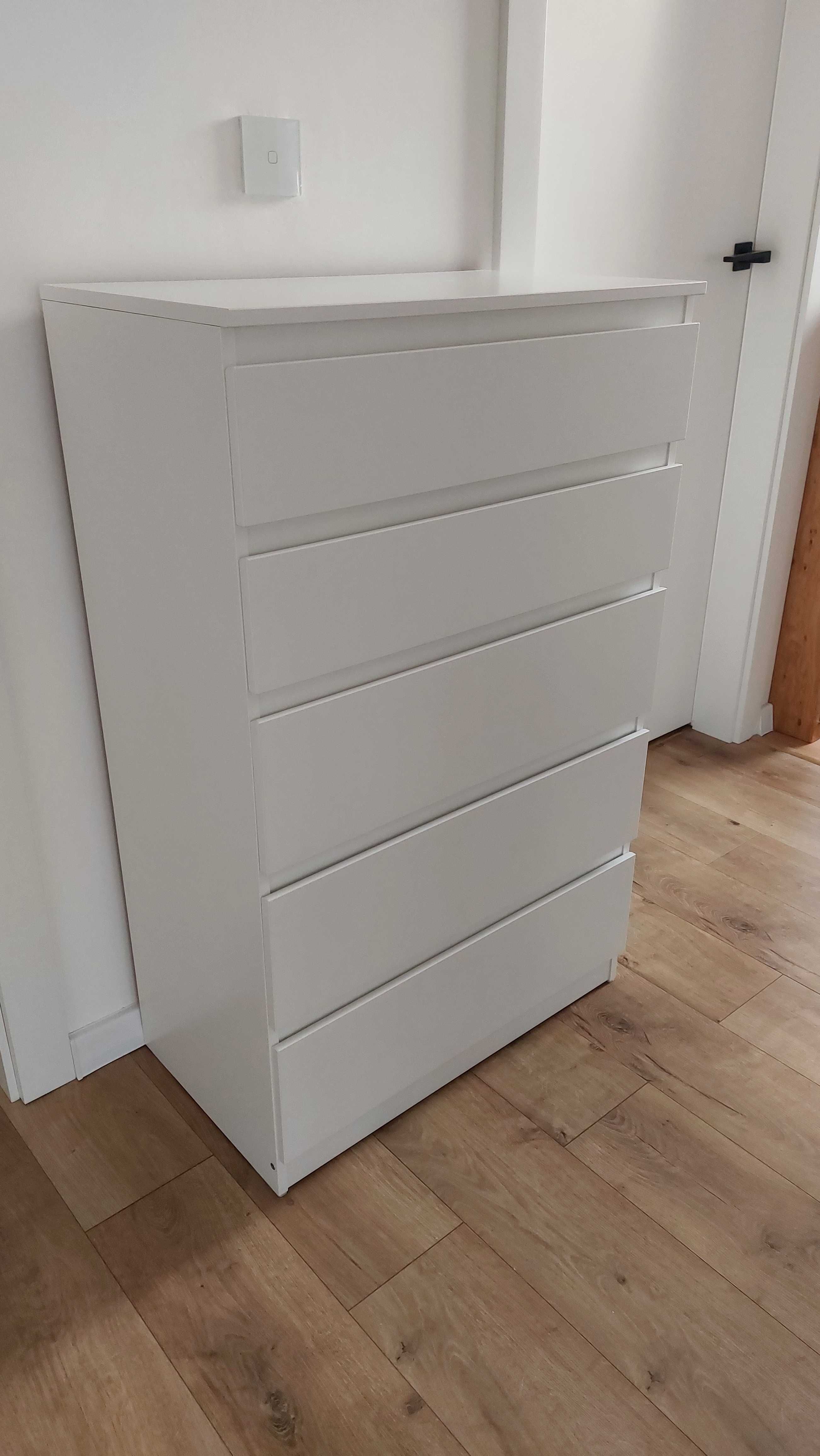 Biała komoda IKEA Kullen 5 szuflad. Stan idealny.