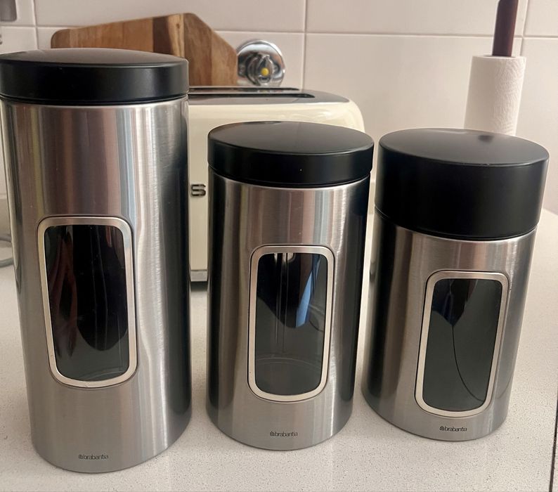 Conjunto de frascos de armazenamento Brabantia
