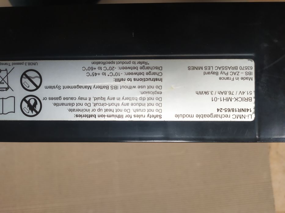 Pakiety 14s24p Ogniwa LG mh1 3200mAh 18650