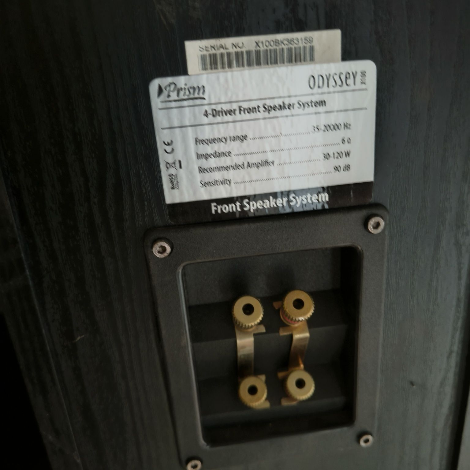 System głośników Prism Audio Odyssey X100