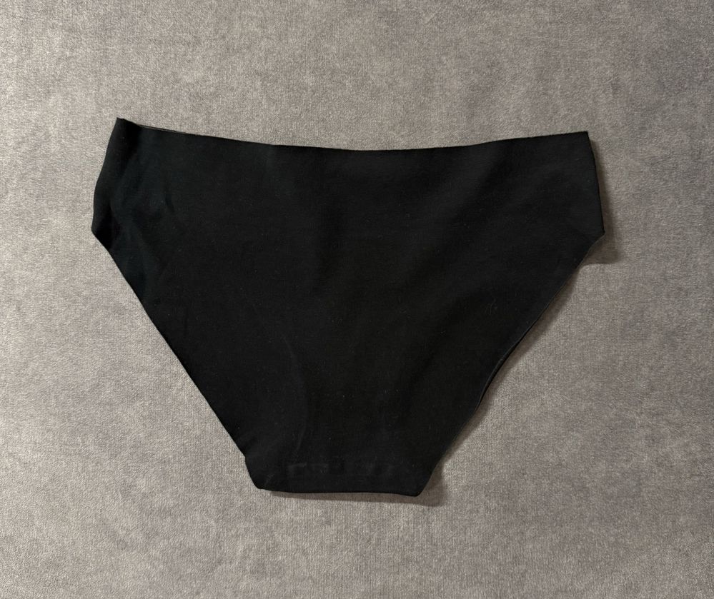 Czarne bawełniane figi bezszwowe Intimissimi S/36