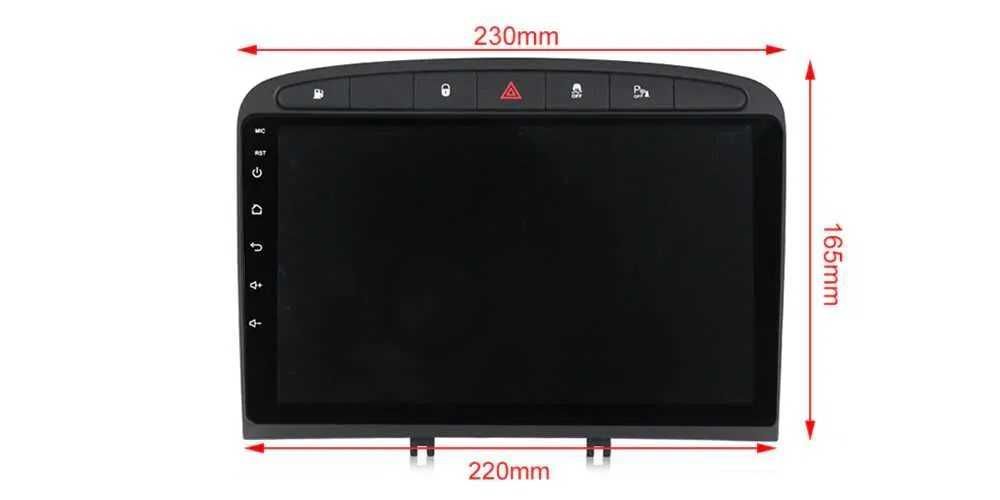 Radio android 12 Peugeot 308 308SW 408 wifi gps bluetooth