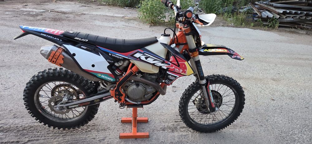 KTM Exc wersja Six Days  450 z 2017 roku