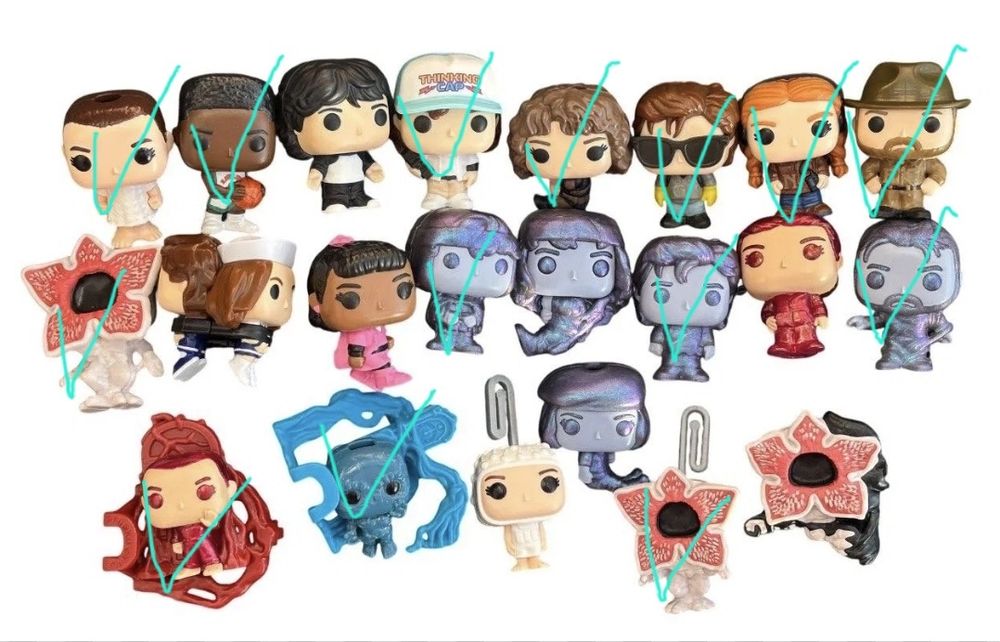 Обмін фігурок Stranger Things