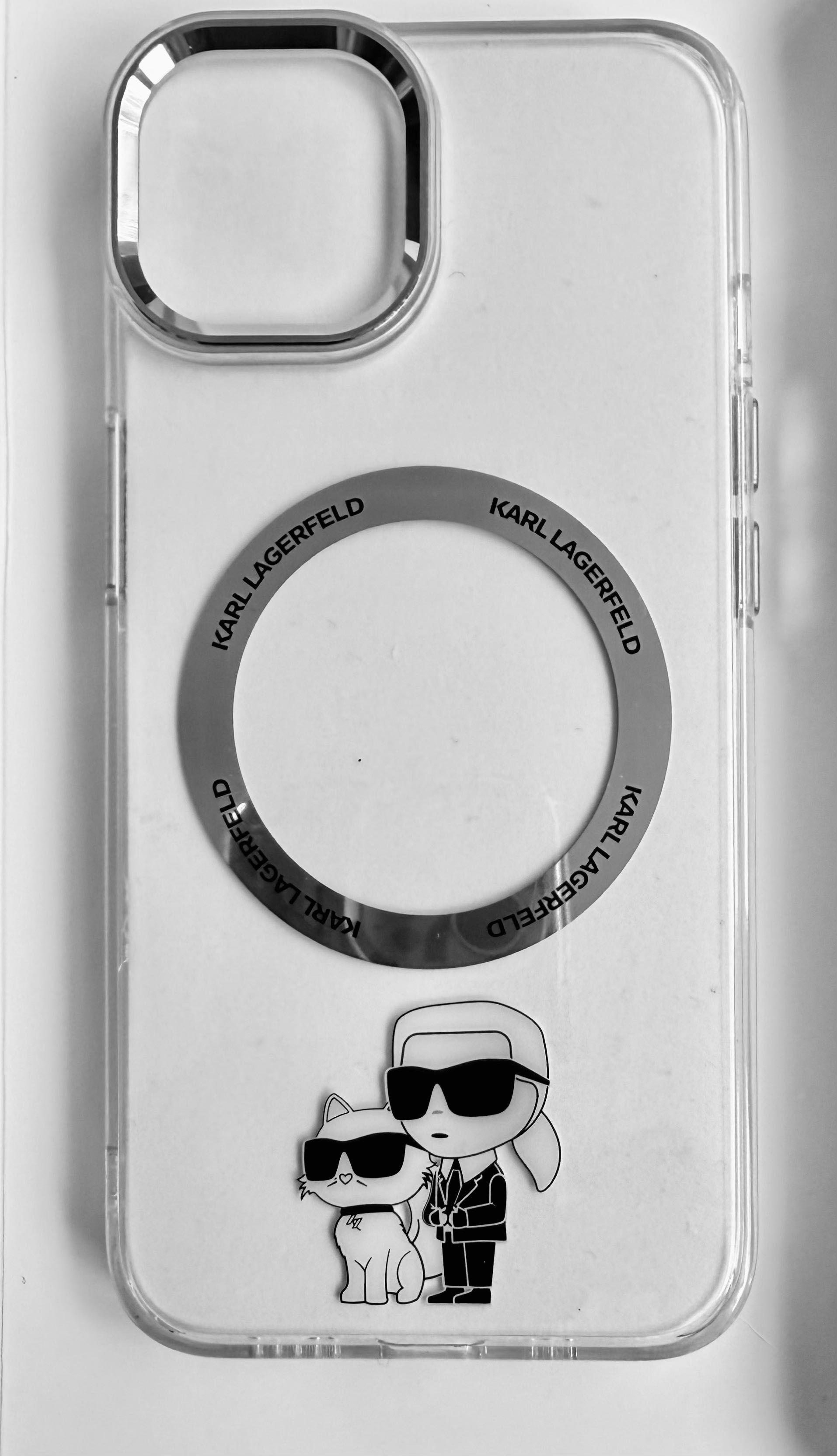 Etui do Apple iPhone 13/14 Karl Lagerfeld  MagSafe Transparent