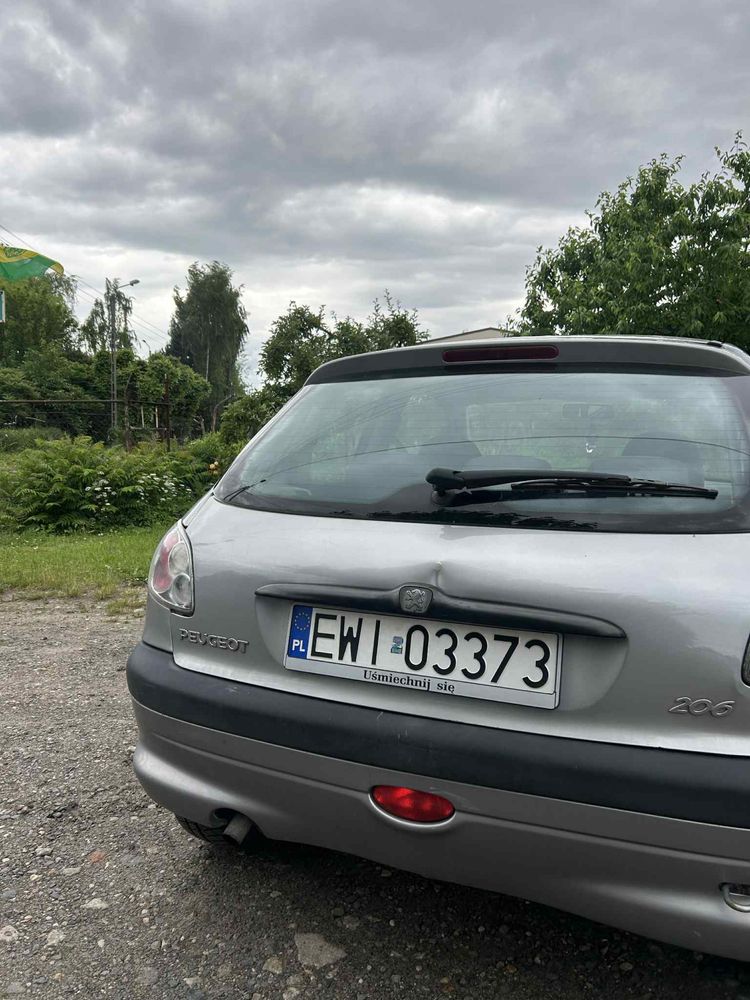 Peugeot 206 szary