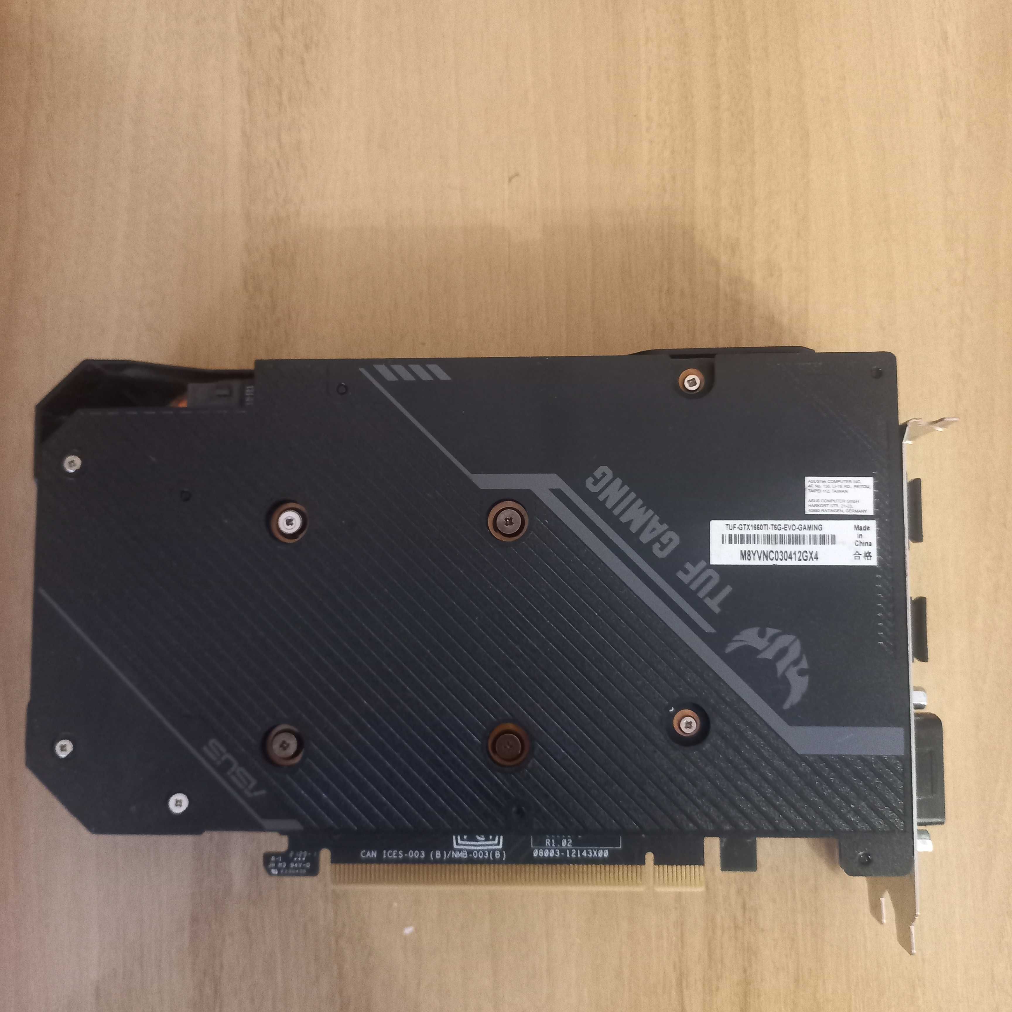 Відеокарта Asus 1660 ti