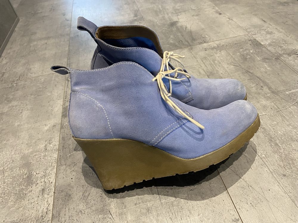 Skorzane botki Dr. Martens rozmiar 41