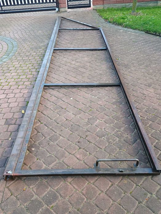 Brama przesuwna konstrukcja