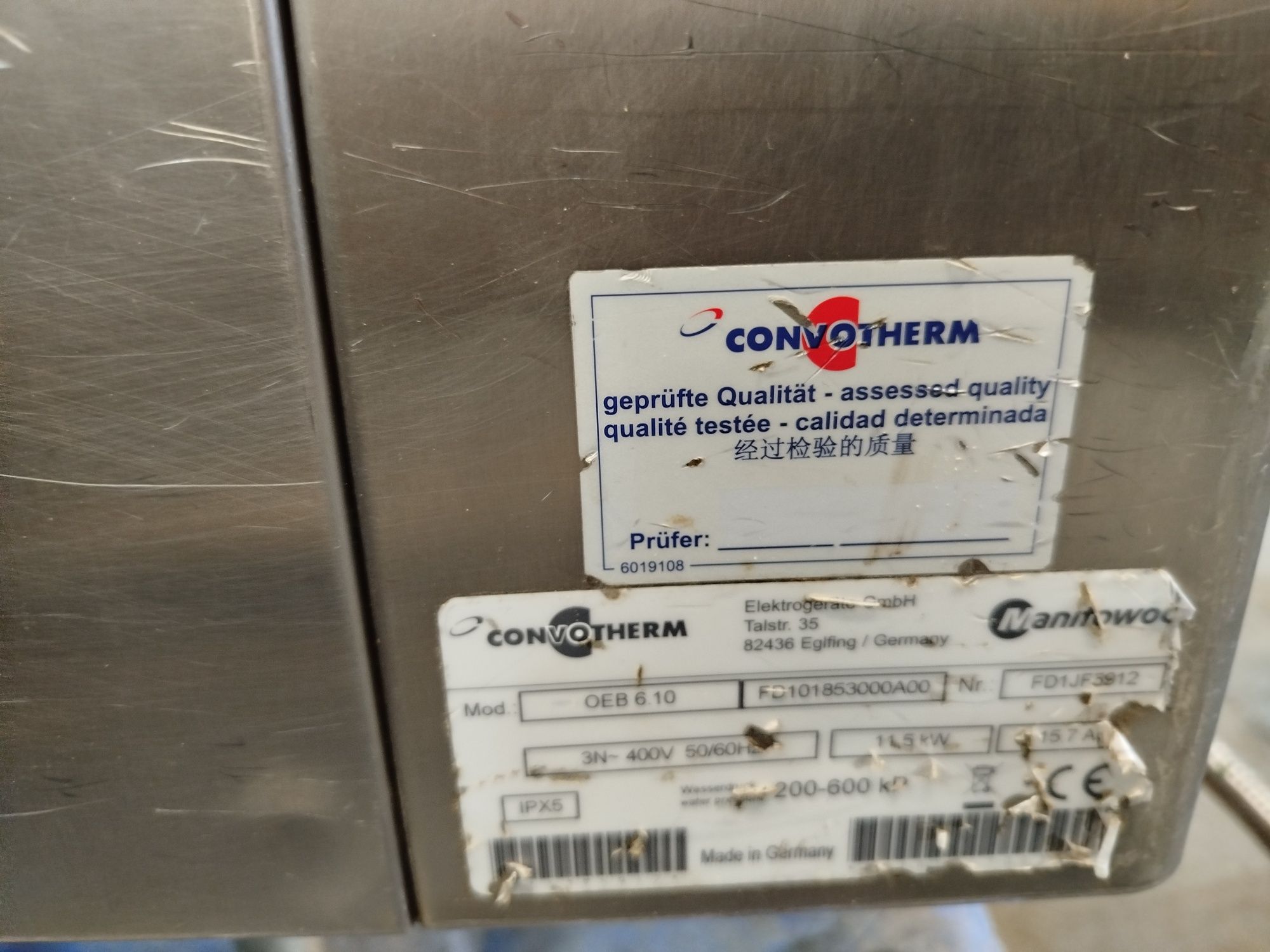Пароконвектомат Convotherm OEB 6.10 easy touch
