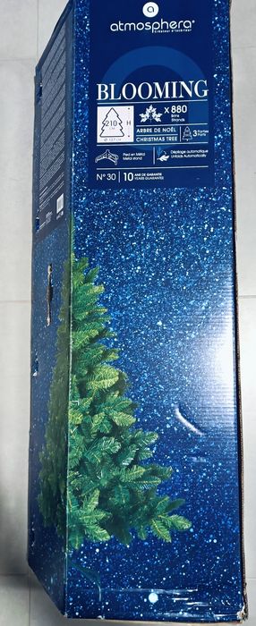 Arvore de Natal artificial 2,10m