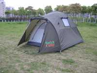 Палатка 2-х местная Green Camp двухслойная непромокаемая качественная