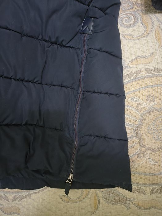 Пуховик довгий розмір S-М