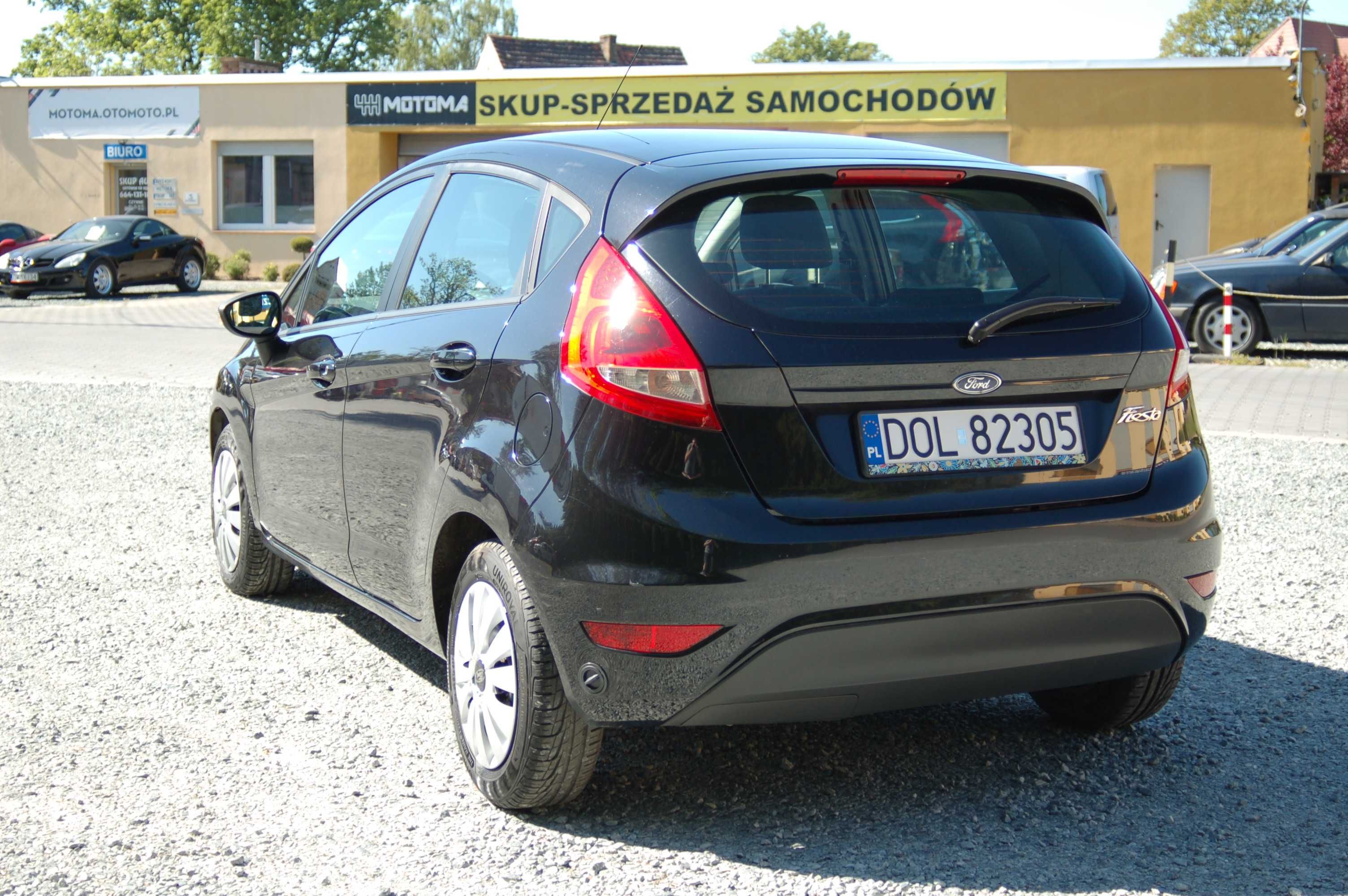 Ford Fiesta MK7 2010 1.2 Ben+LPG 5-drzwi z Klimatyzacją, Bezwypadkowy