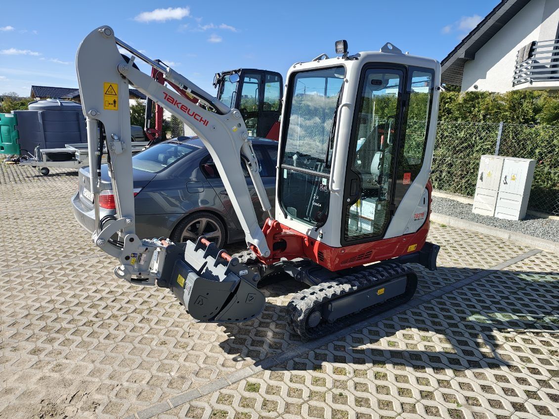 Wypożyczalnia minikoparki , wynajem Volvo, Kubota , Takeuchi, Janmar