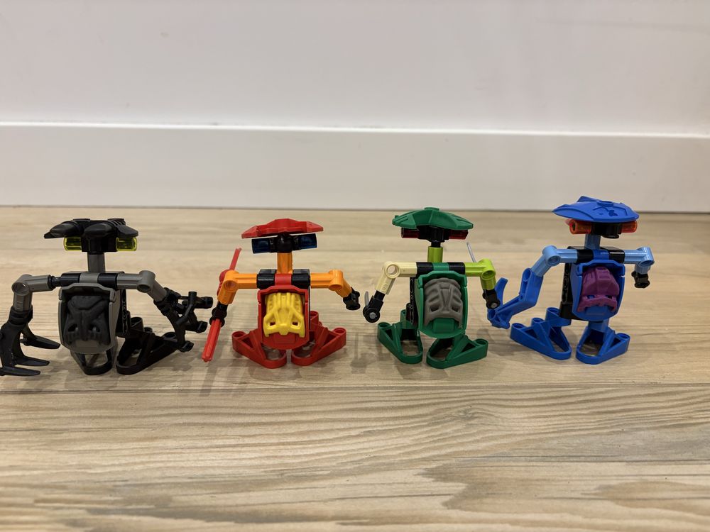 Lego Bionicle 8550, 8552, 8554, 8555, 8582