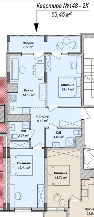 Квартири в ЖК Residence 31 1250$/м2