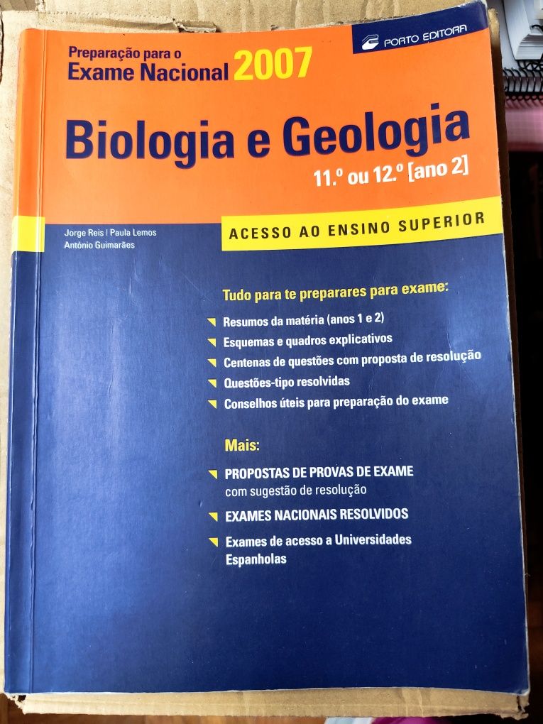 Preparação Exame Nacional Biologica e Geologia