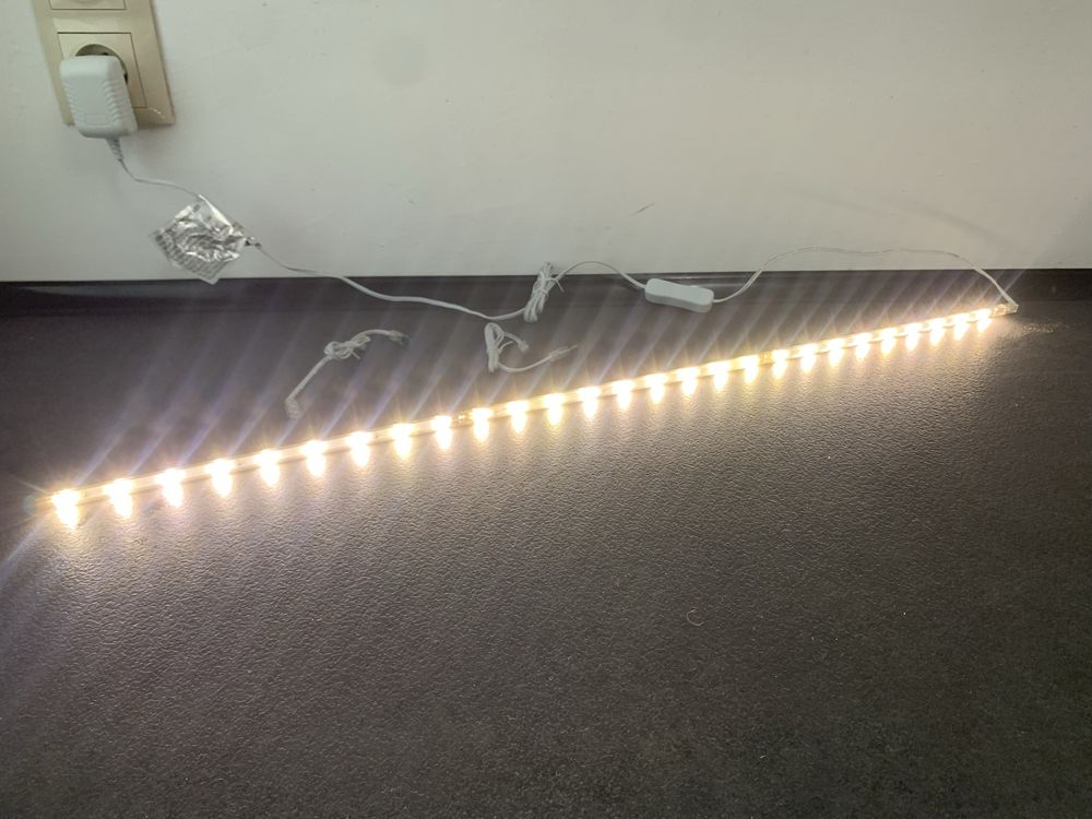 Oświetlenie led pasek 3 częściowy