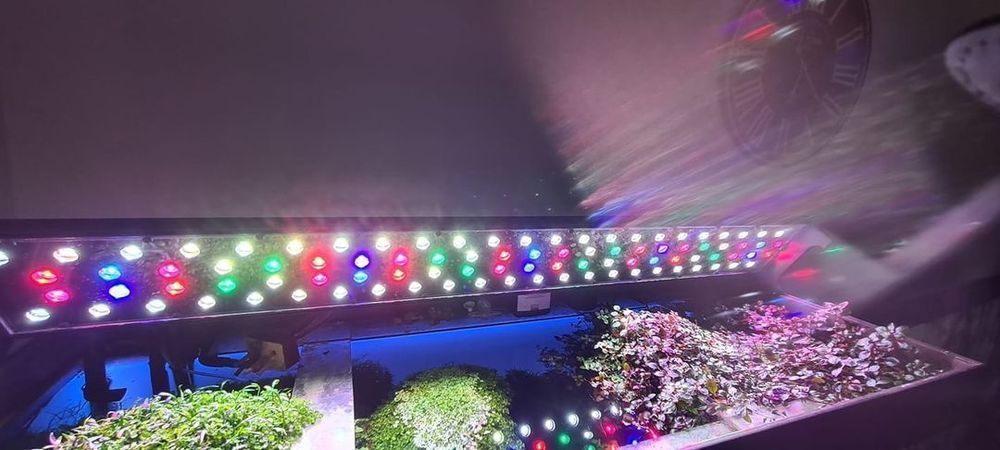 Lampa do akwarium na diodach power led 190 cm lub  na wymiar.