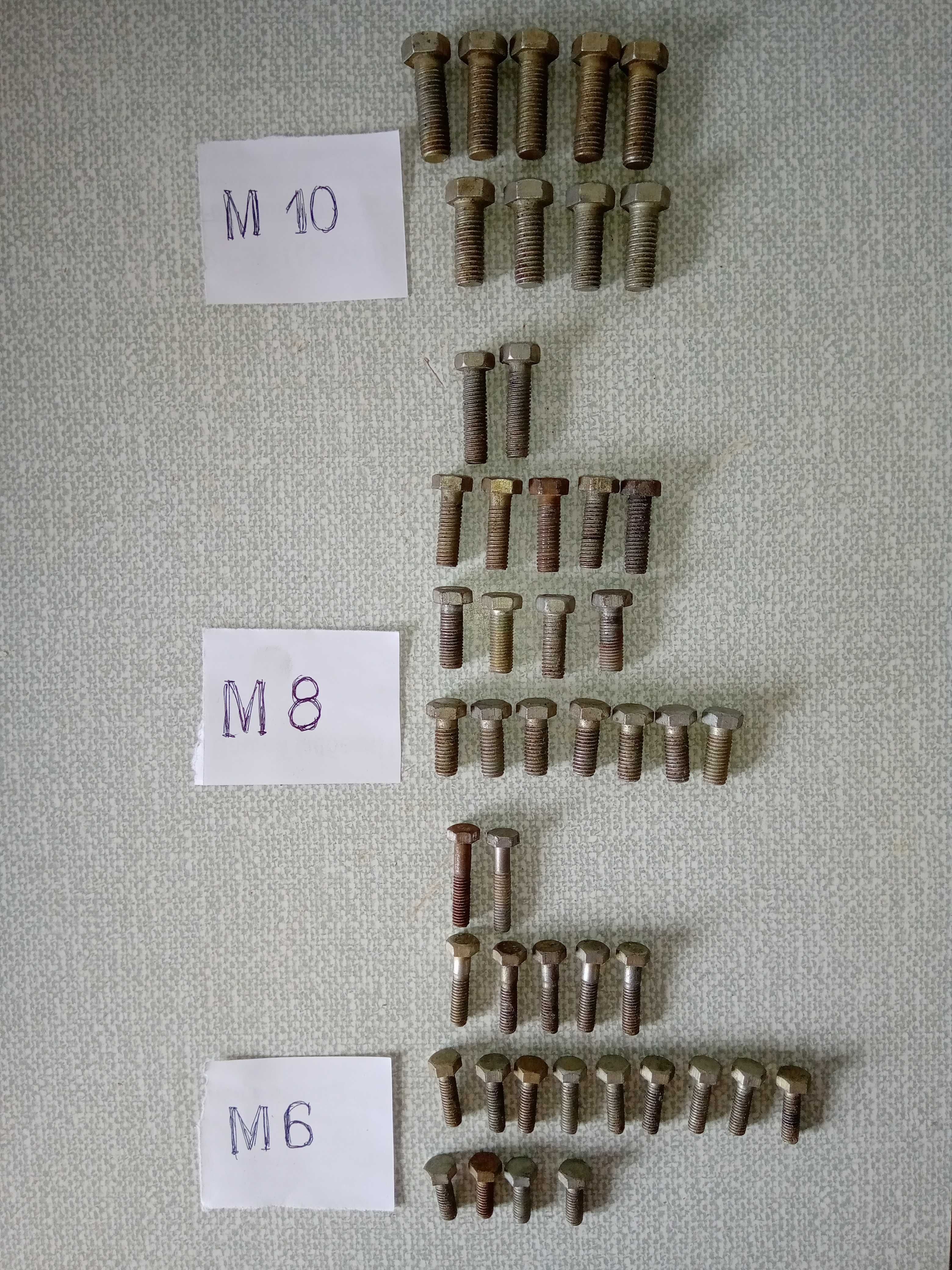 Болты М6, М8, М10 пр-во СССР